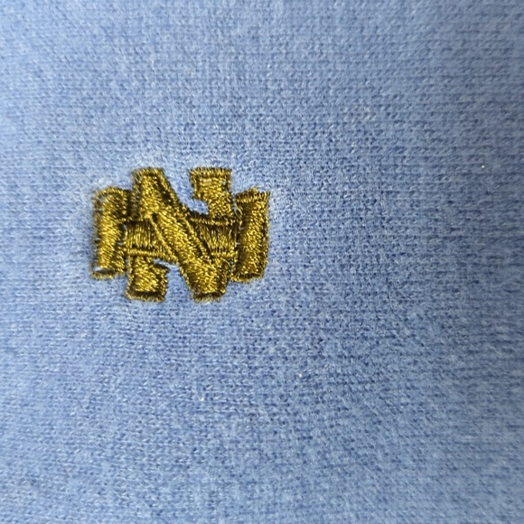 IZOD Men's Blue Half-Zip Sweater - Picture 6 of 10